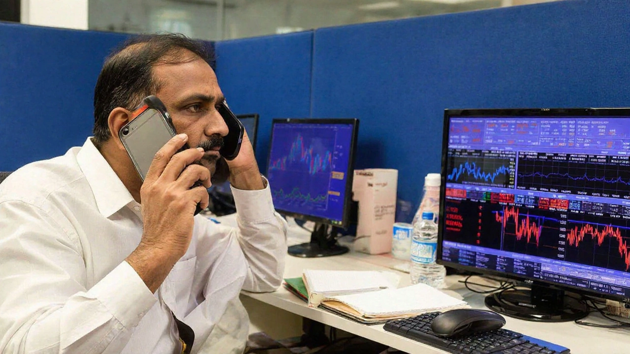 Sensex 19 सितंबर को गिरा 387 अंक, 82,700 की रेंज टूटती